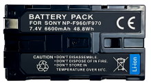 A3/4/1 Bateria NP-F960/F970