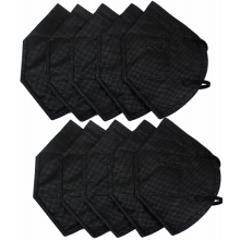 Zestaw 10x Maseczka KN95 Czarna